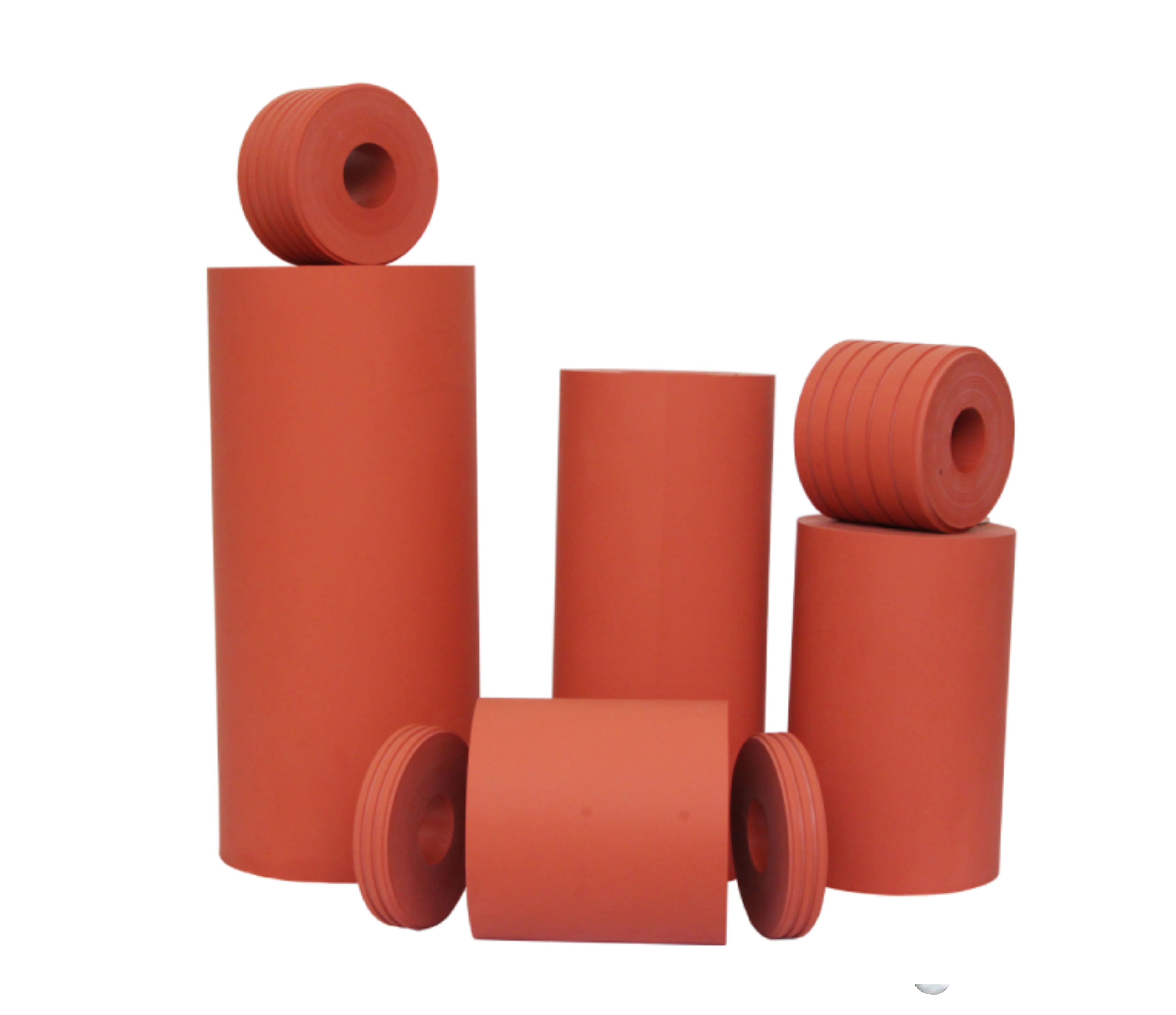 Silicone Rubber Rollers For Hot Stamp & Heat Transfer